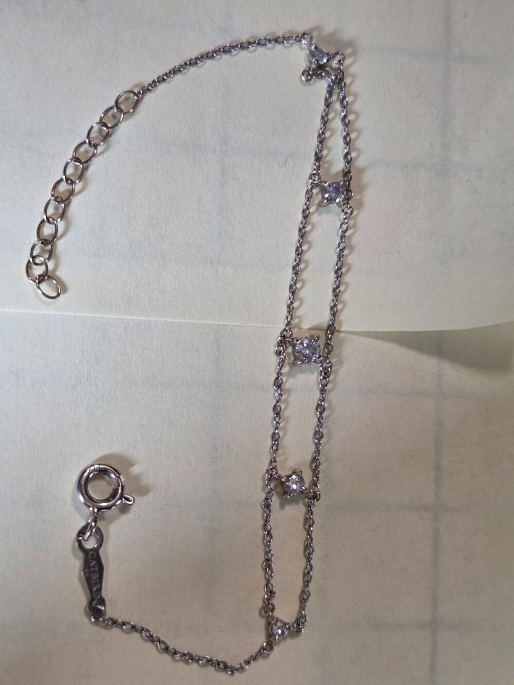 Catbird evening star diamond bracelet white gold